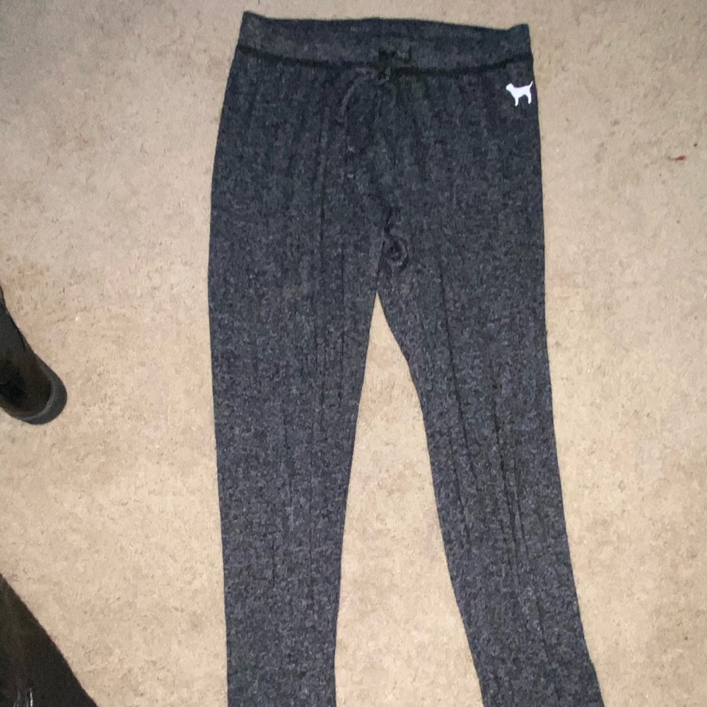 PINK Black Joggers/PJ Pants